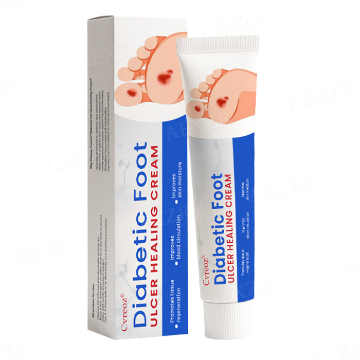 🔥FDA Approved⭐ WHO Approved🌍 Cvreoz® Diabetic Foot Ulcer Healing Cream - Lab-researched production🧪 quick results⚡️ money-back guarantee💰