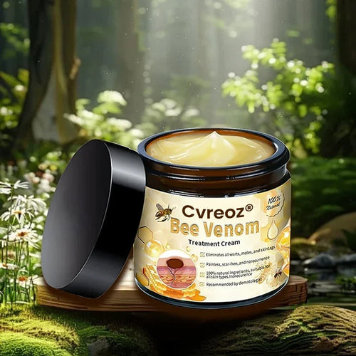 🔥FDA Approved⭐ WHO Approved🌍 Cvreoz® Bee Venom Skin Treatment Cream - Fast and effective⚡ targeting all skin issues✅ If ineffective, a refund is guaranteed💯