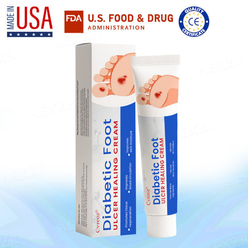 🔥FDA Approved⭐ WHO Approved🌍 Cvreoz® Diabetic Foot Ulcer Healing Cream - Lab-researched production🧪 quick results⚡️ money-back guarantee💰