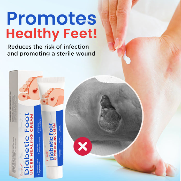 🔥FDA Approved⭐ WHO Approved🌍 Cvreoz® Diabetic Foot Ulcer Healing Cream - Lab-researched production🧪 quick results⚡️ money-back guarantee💰