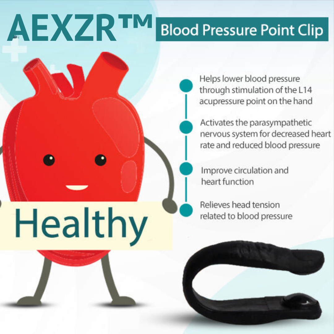 AEXZR™ Blood Pressure Point Clip