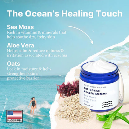 The Ocean Healed  Eczema Soothing Cream