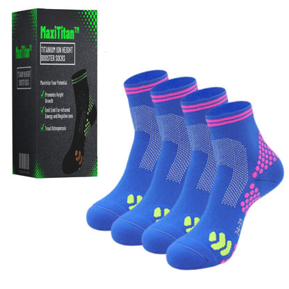 MaxiTitan™ Titanium Ion Height Booster Socks