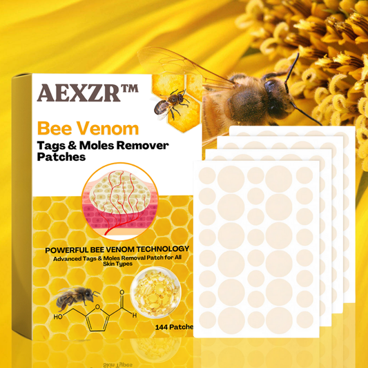 AEXZR™ Bee Venom Tags & Moles Remover Patches