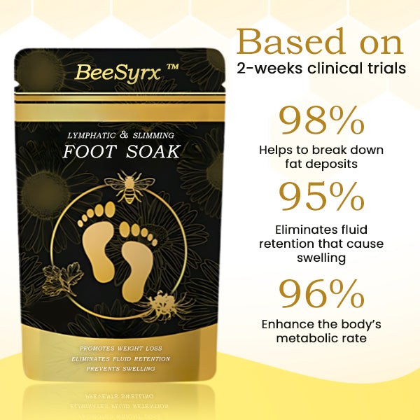 BeeSyrx ™ Lymphatic & Slimming Foot Soak