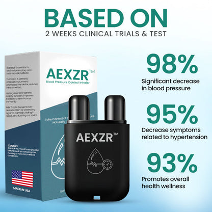 ✅Official Store| AEXZR™ Blood Pressure Control Inhaler