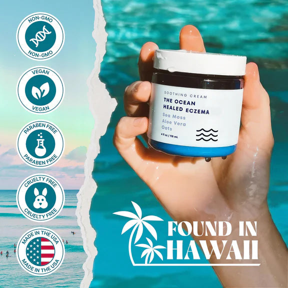 The Ocean Healed  Eczema Soothing Cream