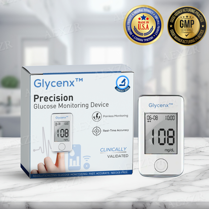 ✅Official Store| Glycenx™ Precision Glucose Monitoring Device