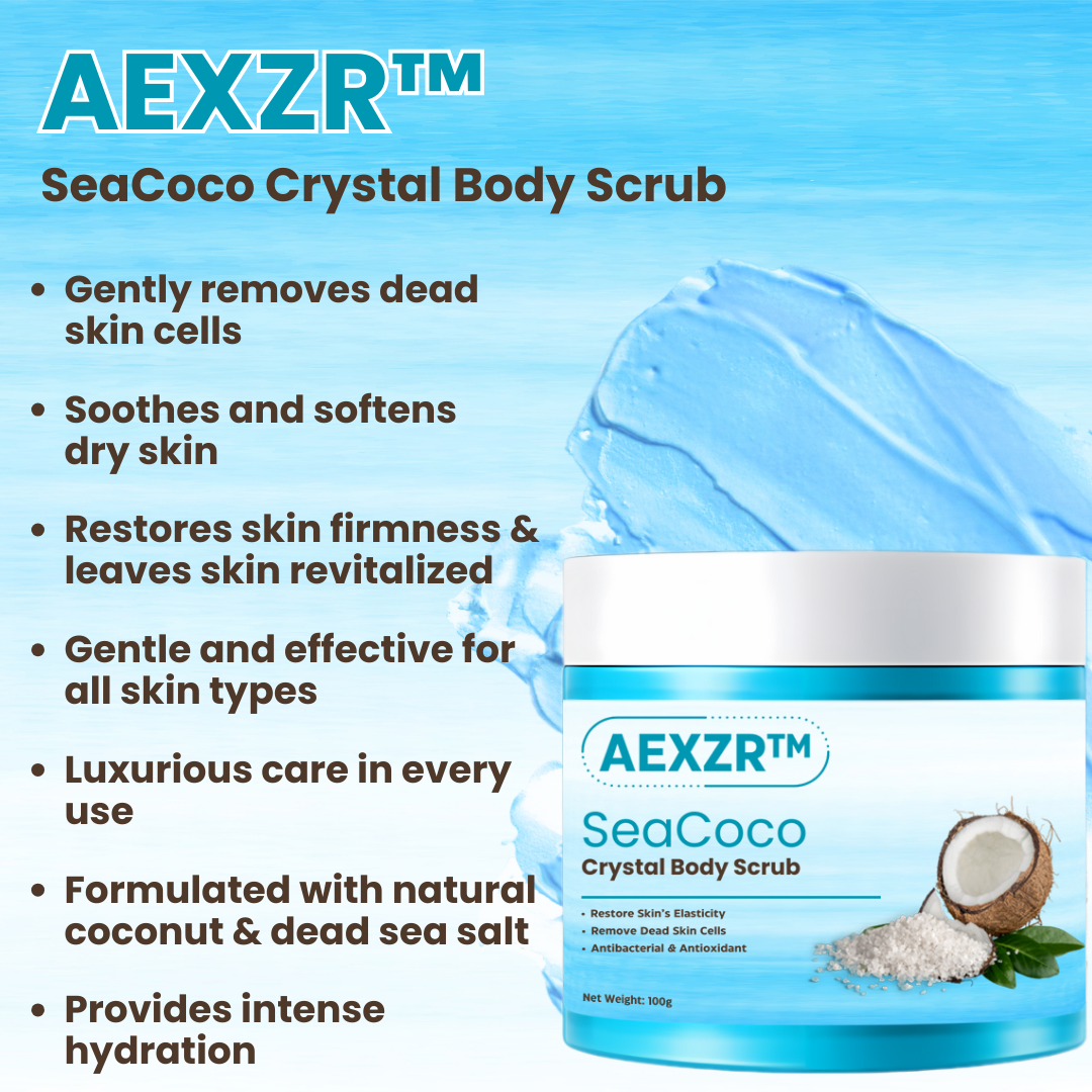 AEXZR™ SeaCoco Crystal Body Scrub