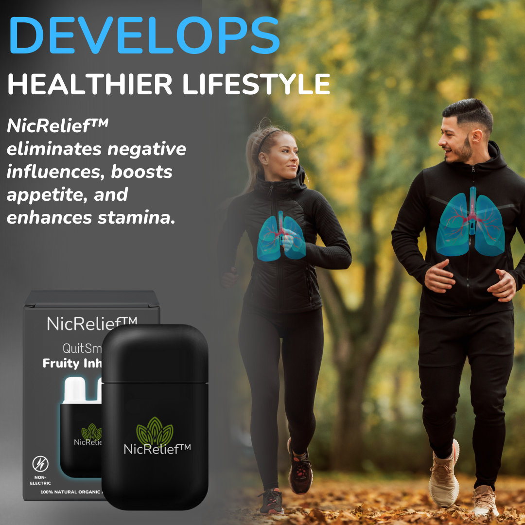 NicRelief™ QuitSmoke Fruity Inhalator