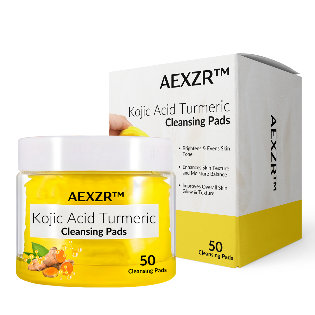 AEXZR™ Kojic Acid Turmeric Cleansing Pads