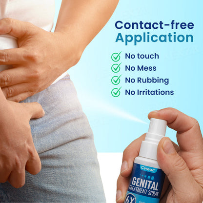 🔥Limited Stock🌍 Cvreoz® Genital Treatment Spray - Brand new formula 🌟, effective with just one spray 💨, certified by multiple dermatology clinics in the United States 🇺🇸