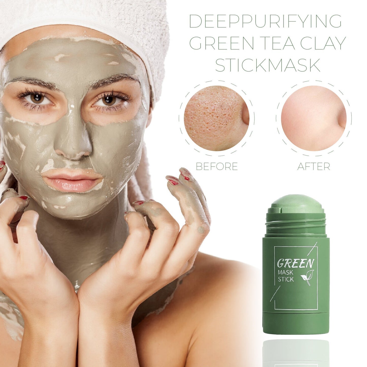 DeepPurifying Green Tea Clay StickMask