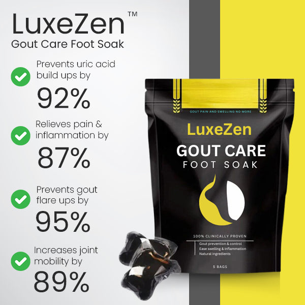 LuxeZen™ Gout Care Foot Soak