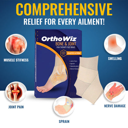 OrthoWiz™ Bone & Joint Pain Therapy Foot Brace