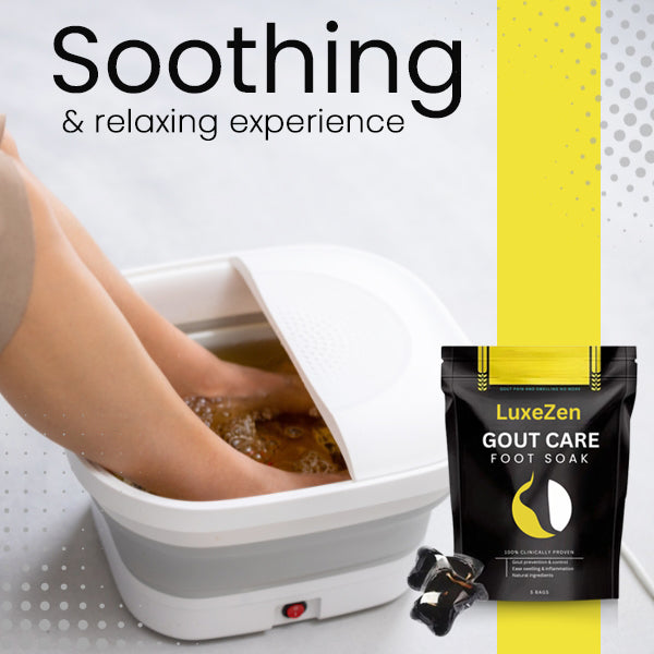 LuxeZen™ Gout Care Foot Soak