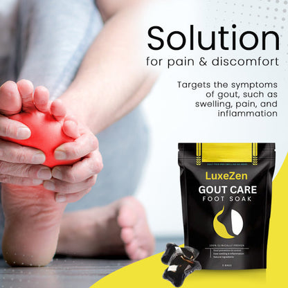 LuxeZen™ Gout Care Foot Soak