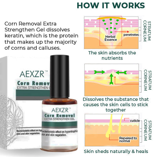 AEXZR™ Corn Removal Extra Strengthen Gel