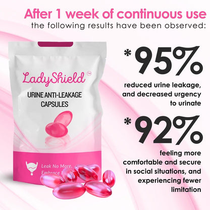 LadyShield™  Urinary Anti-Leakage Capsules