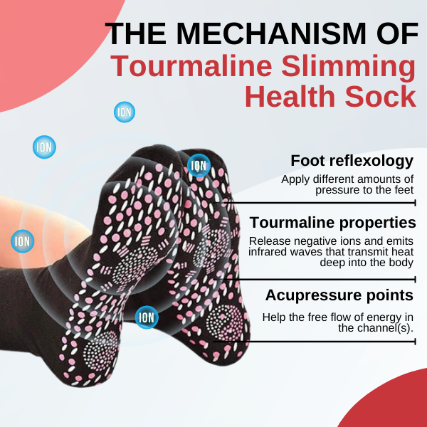 Tourmaline Slimming Health Sock