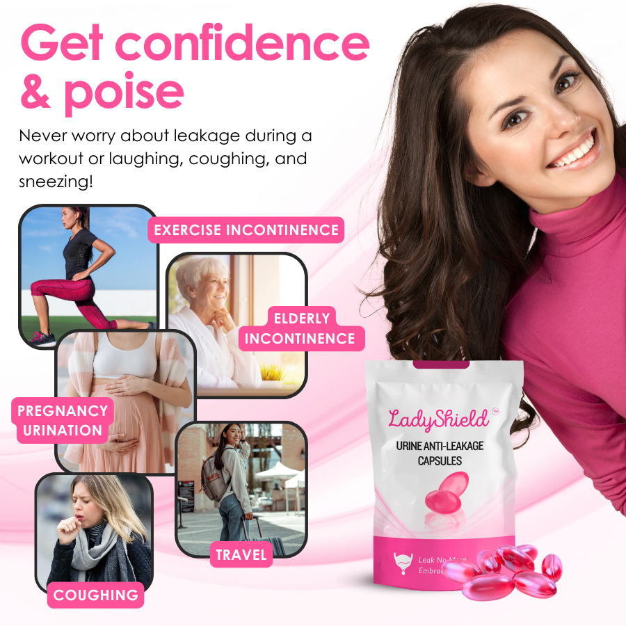 LadyShield™  Urinary Anti-Leakage Capsules